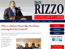 Tablet Screenshot of danrizzo.org